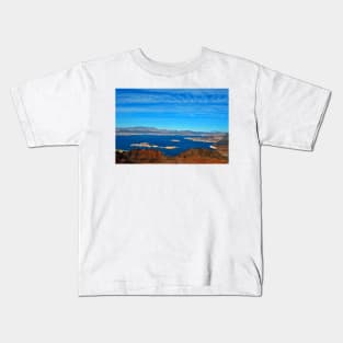 Lake Mead Arizona and Nevada USA America Kids T-Shirt